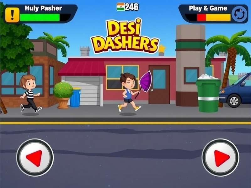 Desi Dashers Multiplayer Gameplay